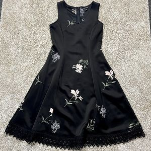 A-Line Floral Dress - Size 2